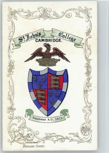 Heraldik Serie - Cambridge - St, John College - Studenten