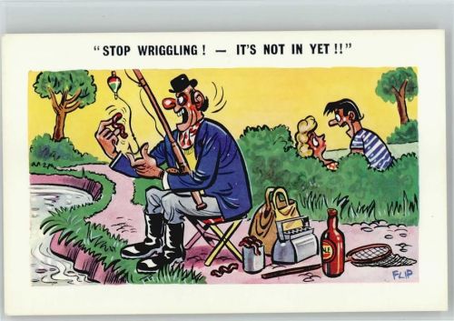 Humor - Comic - Künstler sign Flip -