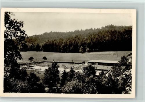 Murrhardt 1954 Freibad, gute Erhaltung AK