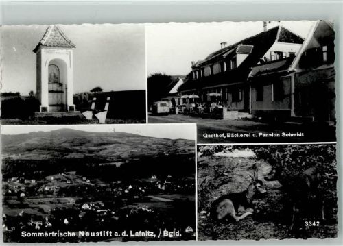 Neustift Gasthaus Bäckerei Pension Schmidt Esel Bildstock