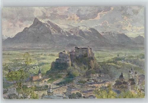 Salzburg gegen Untersberg