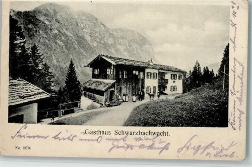 Traunstein Gasthaus Schwarzbachwacht
