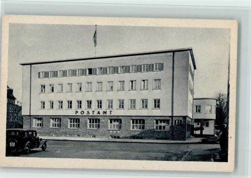 Göppingen 1949 Postamt, gute Erhaltung