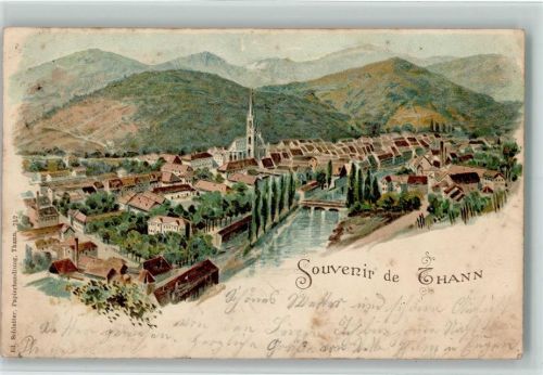 Thann 1901 Gruss aus -