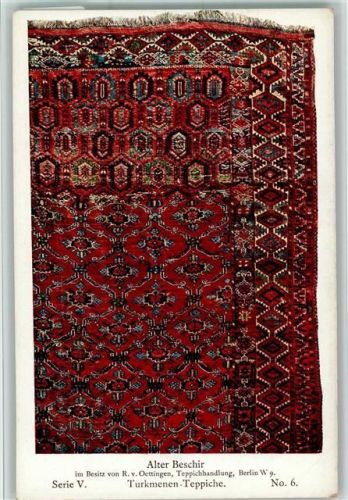 Serie V Nr. 6 Meisterstücke orientalischer Knüpfkunst in Bildern AK