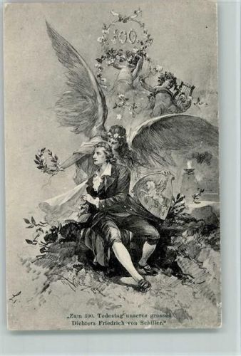1905 Zum 100. Todestag - Festkarte