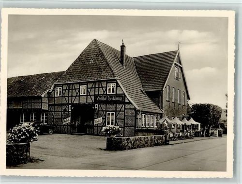 Hanstedt 1960 Gasthaus "Heidekrug", sehr gute Erhaltung AK