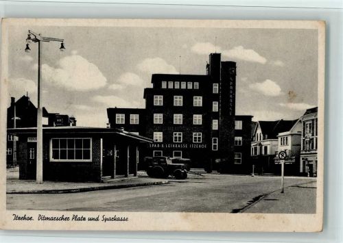 W2210 Itzehoe Sparkasse, Ditmarscher Platz, I AK Sparkasse 1946