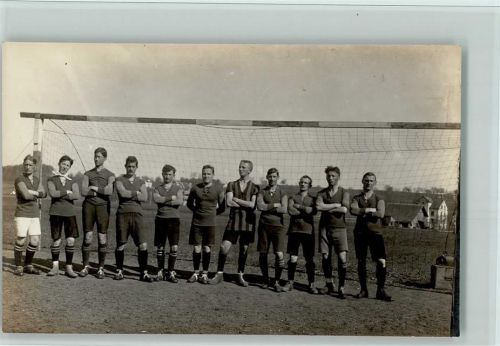 Zürich 1926 Mannschaft steht im Tor