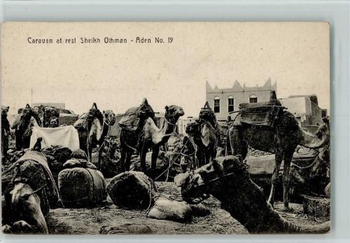 1920 Caravan at rest Sheikh Othman