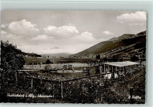 W8974 Thalkirchdorf Schwimmbad Foto W. Roeßler Schwimmen