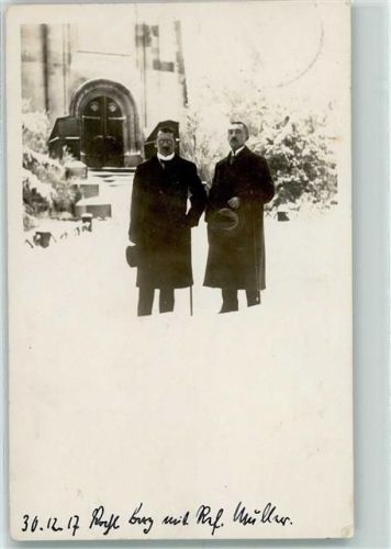 Rochlitz Winter Prof. Müller Ort lt. Stempel