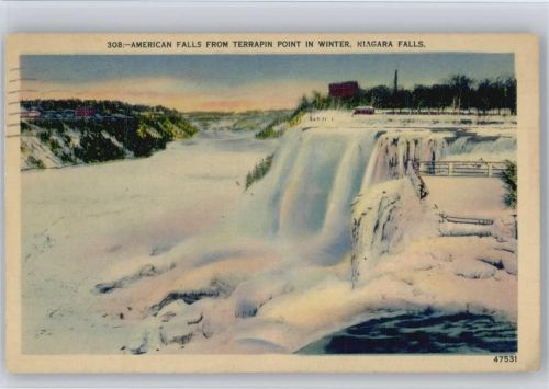 1941 Nr. 308 - Niagara Falls, zugefroren USA