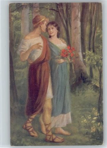 1918 Liebespaar sign Heydenbluth