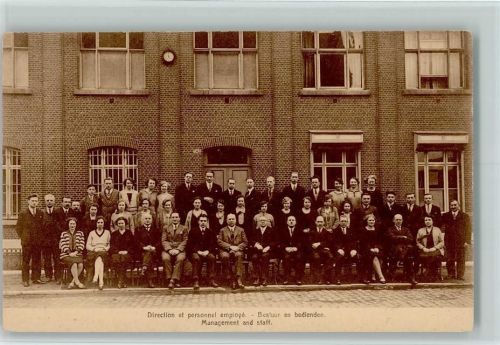 Brüssel Societe Anonyme "Flandria" Direction et personnel employe - Bestuur en bedienden. Management and staff