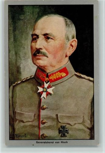 Heerführer Generaloberst Kluck sign Hornert