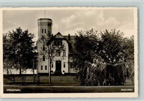 Eckernförde 1939 WK II Offiziersheim AK Foto Adler