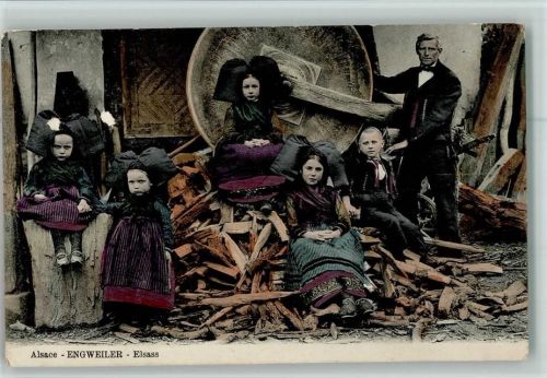 1911 Familie, gute Erhaltung AK