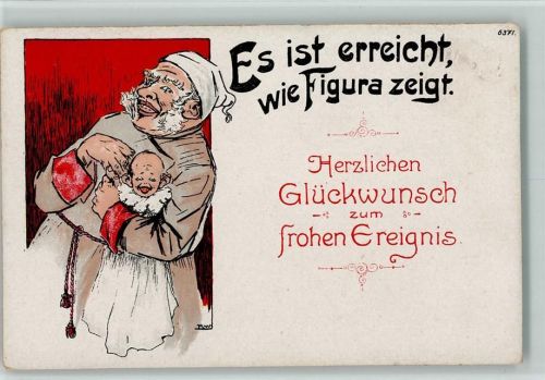 Nr. 6371 - Frohes Ereignis, Baby AK