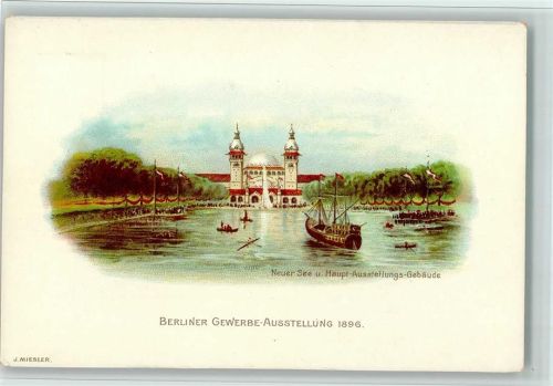 Berlin Mitte Verlag Miesler - 1897 Neuer See, sehr gute Erhaltung