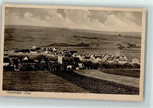 Uhingen 1929 Teilansicht AK