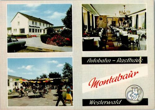 Montabaur Autobahn-Rasthaus Terrasse Innenaufnahme