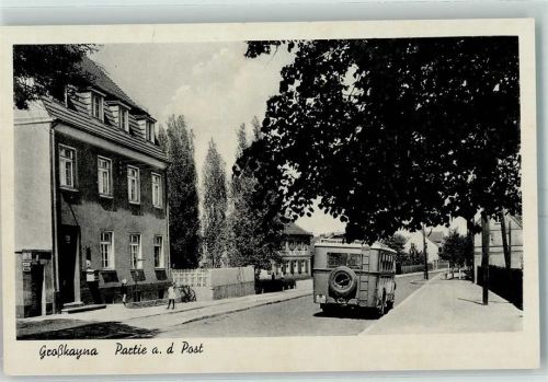 Großkayna Partie an der Post