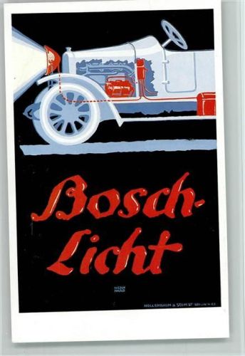Bosch Licht von 1913 - Neuauflage