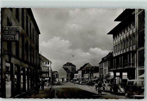 Zweibrücken Blick von der Maxstraße in die Hauptstraße