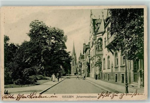 Gießen 1914 Johannesstraße