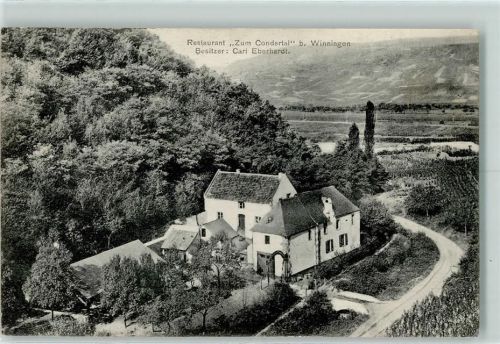 Winningen 1908 Restaurant Zum Conertal