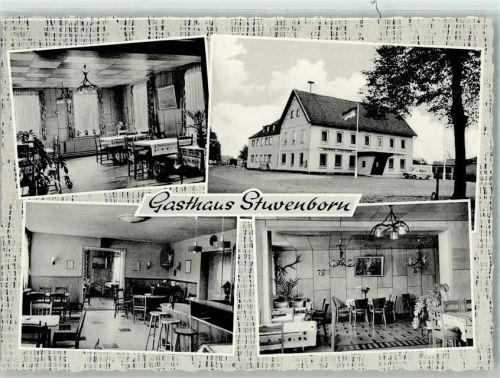 Stuvenborn Gasthaus Stuvenborn Zum goldenen Hahn Gastraum Tresen