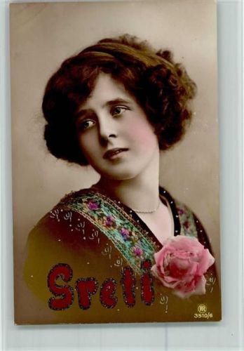 Fotoverlag Rotophot Serie 3510-6 - Name: Greti in Glitzer AK Gute Erhaltung