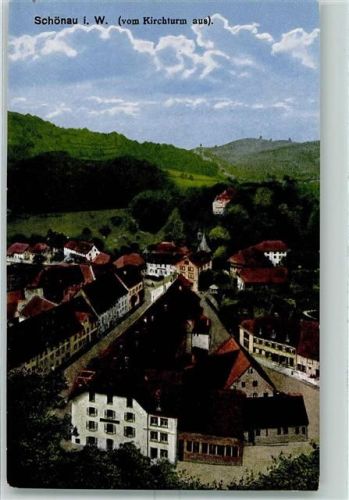 Schönau vom Kirchturm aus