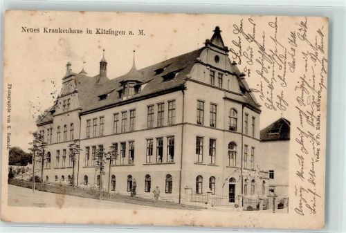 97318 W8710 Kitzingen 1902 - Neues Krankenhaus