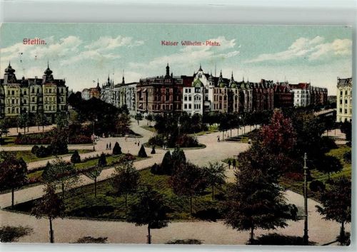 Stettin 1911 Kaiser Wilhelm-Platz