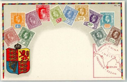 Briefmarken Ceylon Sri Lanka