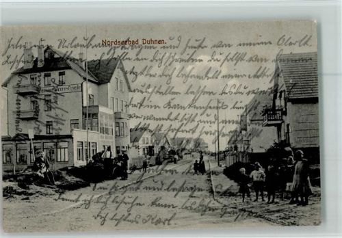 27472 W2190 Duhnen - Ortsansicht Pension Meeresfriede