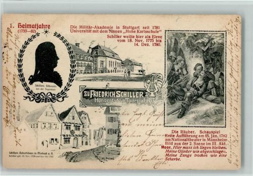 1905 Strömfelds Histor. Karten I. Serie Nr. 1 Heimatjahre AK