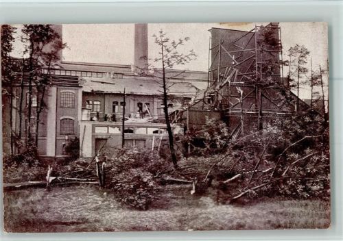 Chemnitz Sturm Katastrophe 1916 Elektrizitätswerk