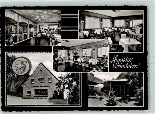 32469 W4953 Windheim , Weser - Humbkes Weinstuben Inh. Wilhelm Humbke