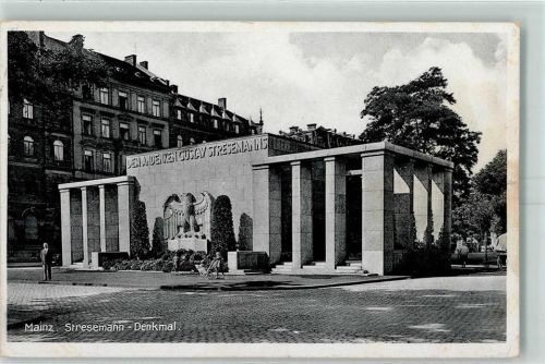 Mainz Stresemann-Denkmal