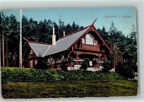 Oberhof 1913 Golfhaus AK