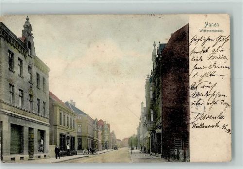 Annen 1906 Wittenerstraße, Einknick AK