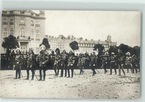 1907 Beisetzung des Großherzogs Friedrich , Kaiser Wilhelm II