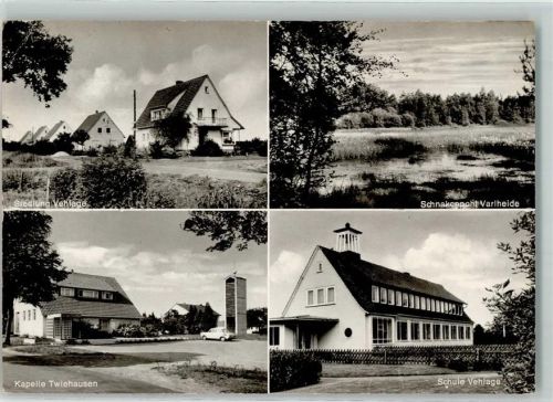 Vehlage Siedlung Kapelle Schule Schnakenpohl Varlheide