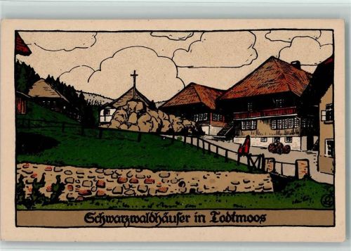 Todtmoos Schwarzwaldhäuser sign