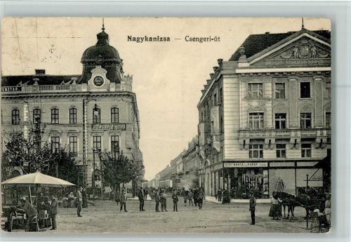Nagykanizsa 1915 Csengeri-ut AK