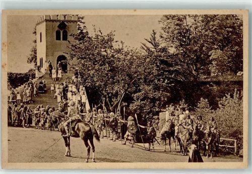 Tecklenburg Heimatspiele 1925 Die Nibelungen Wagner, Richard AK