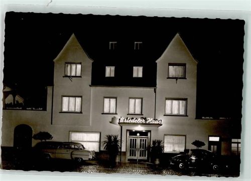 Briedel Hotel Pension Briedeler Haus Autos Mosel Nacht Beleuchtung